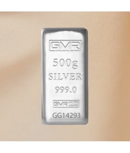 500 Gram Paketli Gümüş Külçe