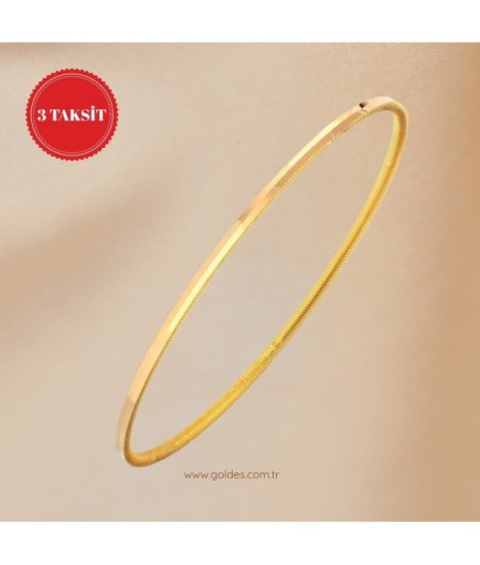 3 Taksit 8 Gram 22 Ayar Ajda Bilezik